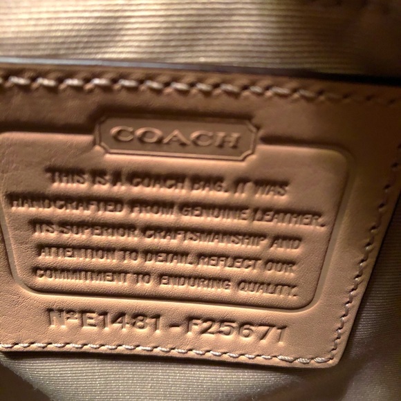 Coach Domed Satchel Handbag - Picture 4 of 4